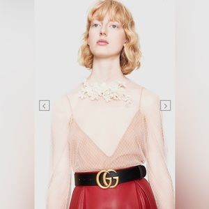 2015 Re-Edition wide leather belt